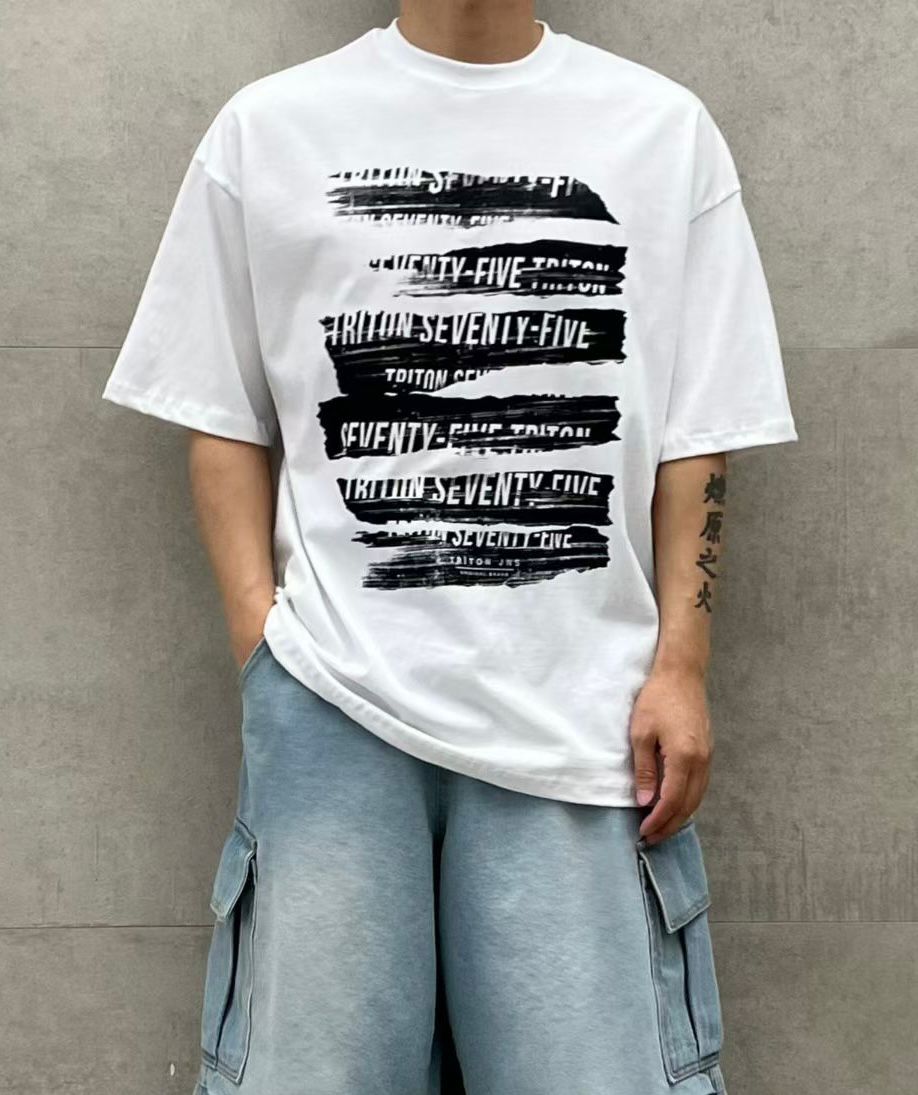 英文字短袖Tee PULSE-221T