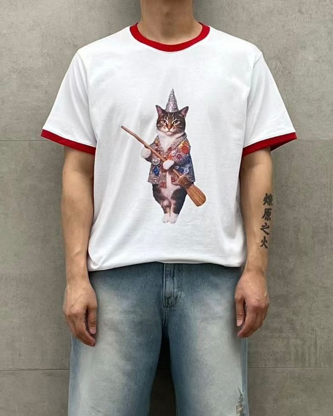 英文字圖案短袖Tee PULSE-226T