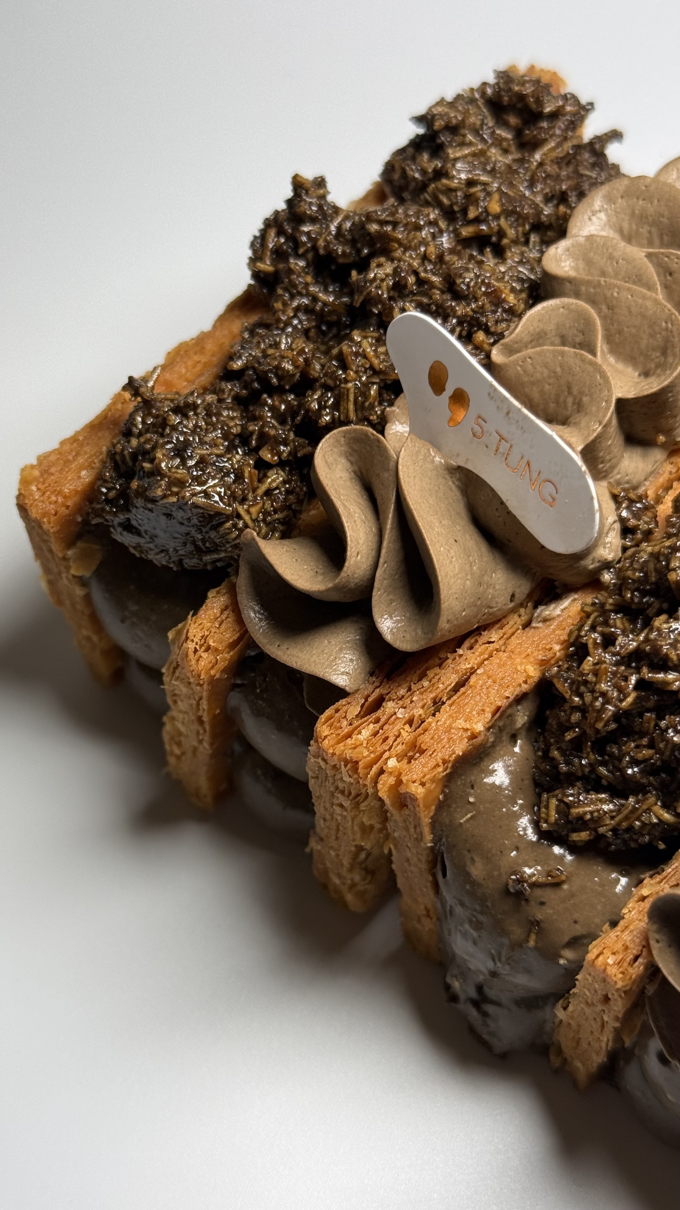 杜拜榛果北川焙茶酥頂千層酥