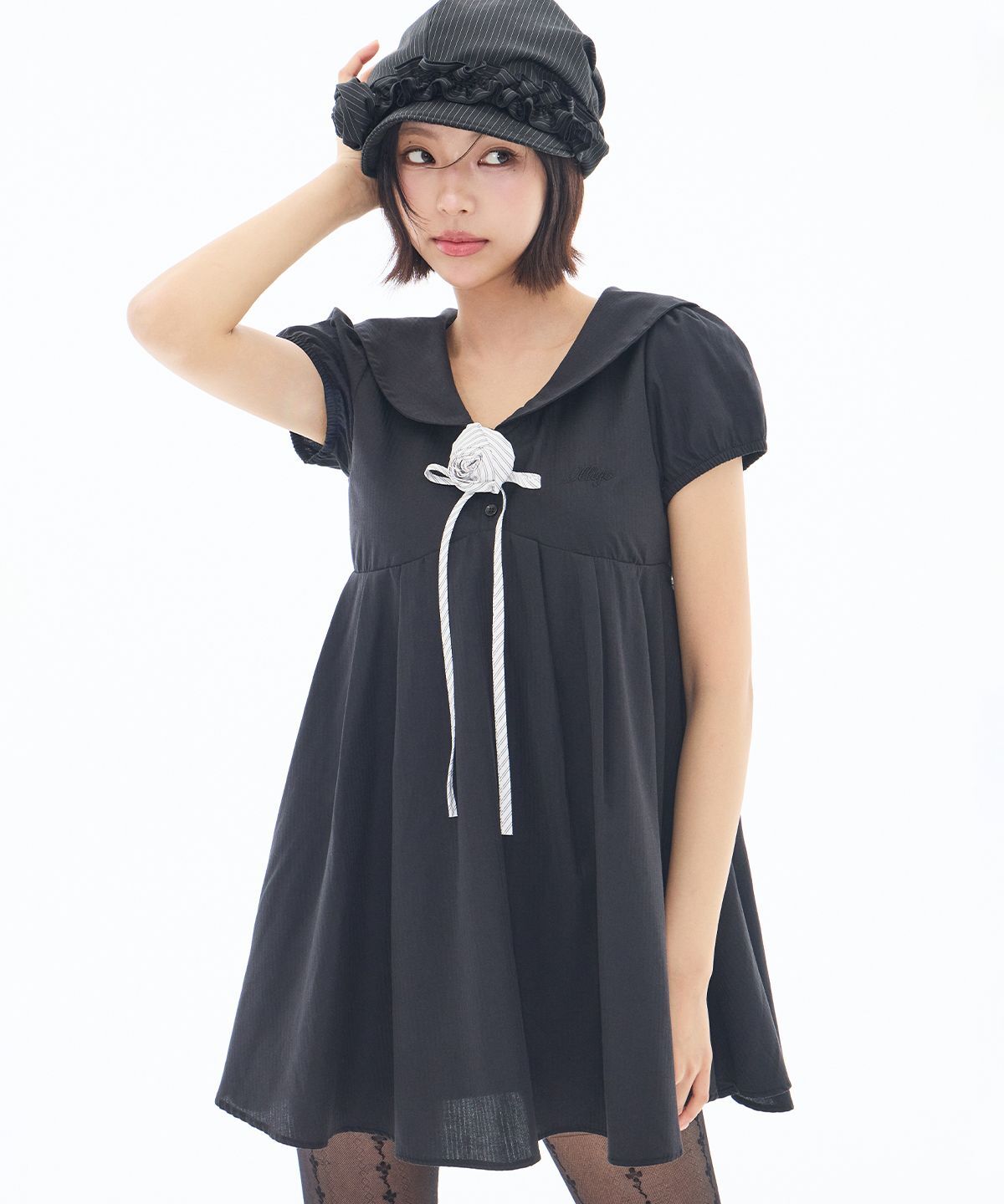 ILLIGO 水手領洋裝 26SPOPS01BK