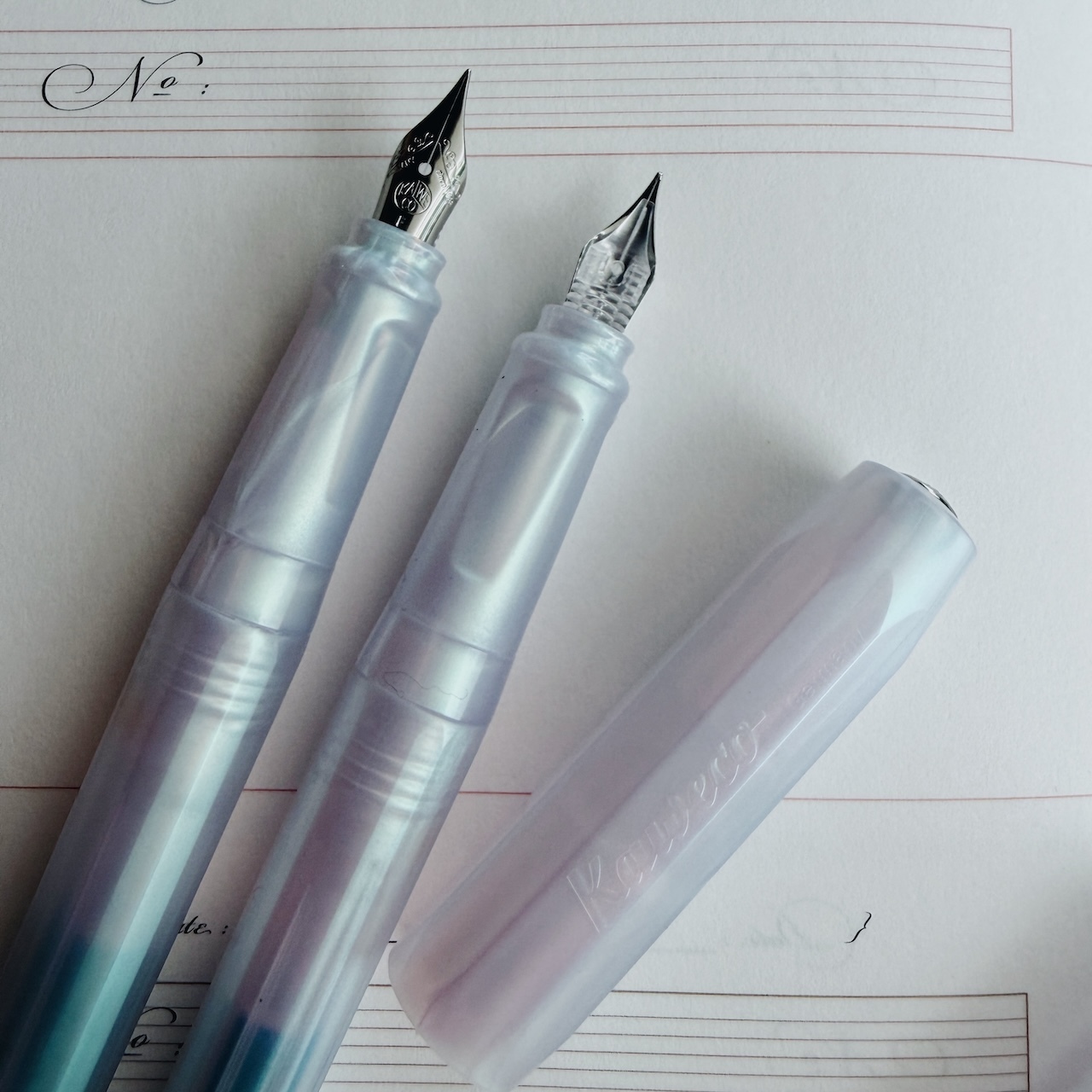 彩虹珍珠白 PERKEO系列鋼筆｜德國KAWECO