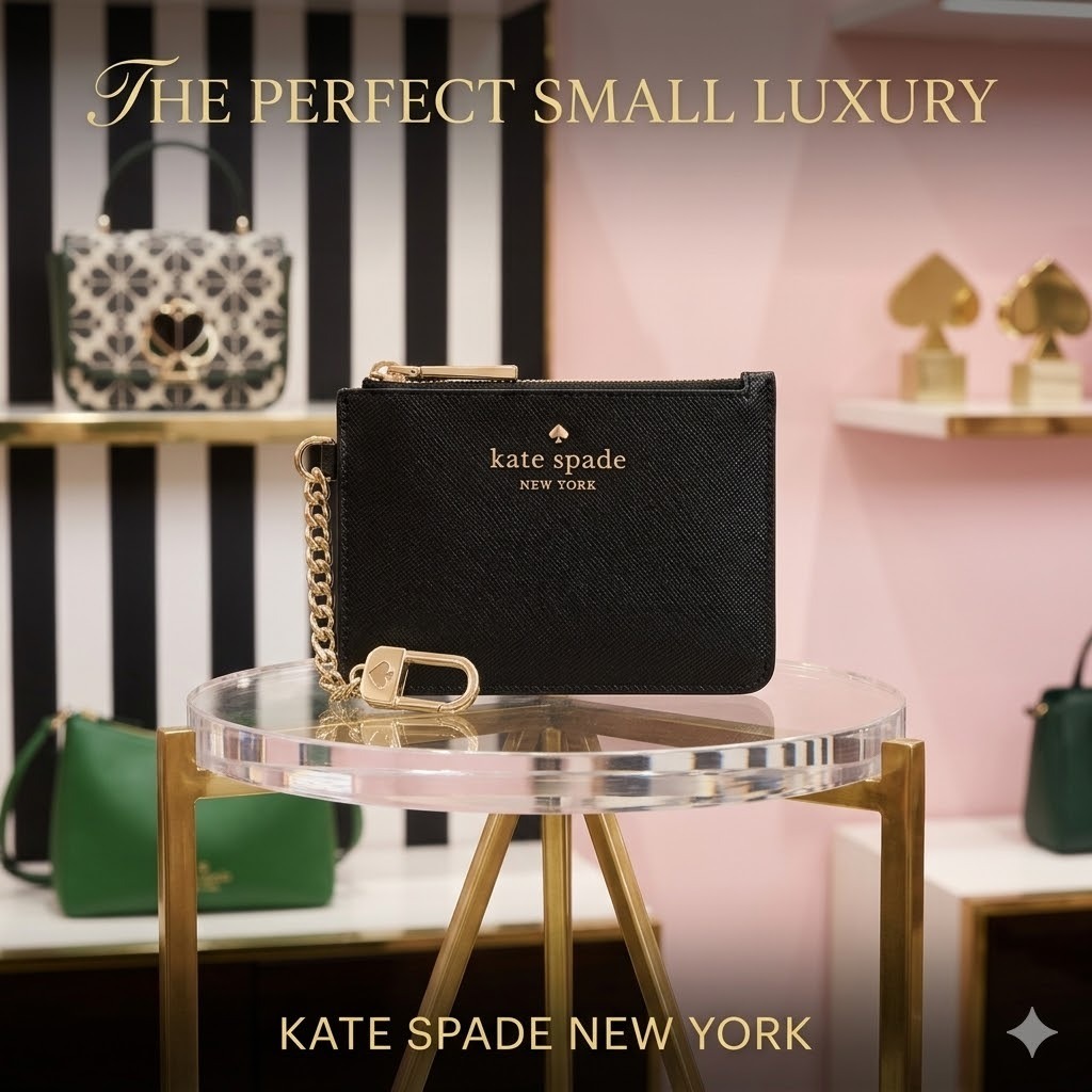 【預購】KATE SPADE KN771 Key Ring H040702 拉鏈卡套