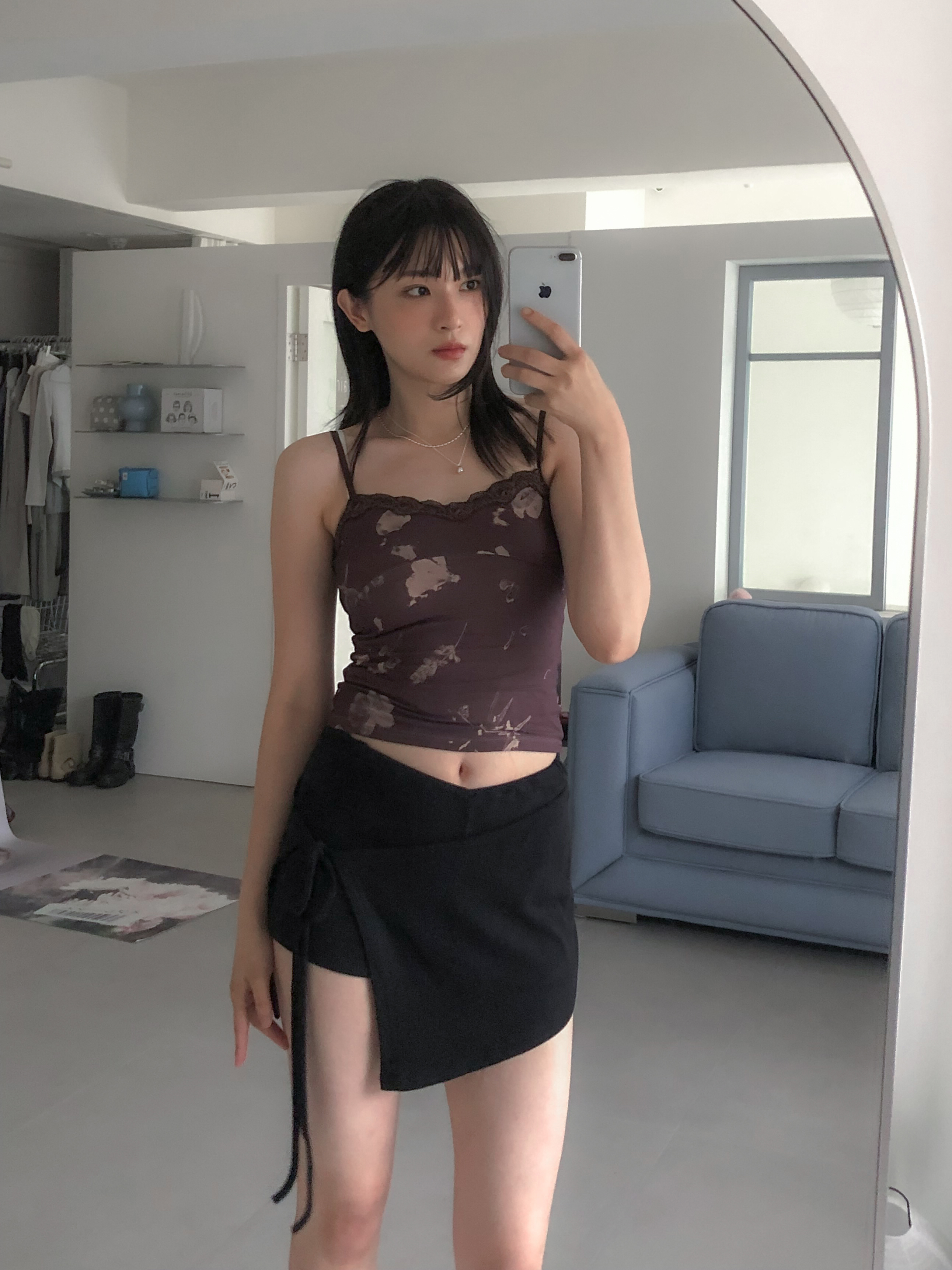 micro wrap shorts #短褲