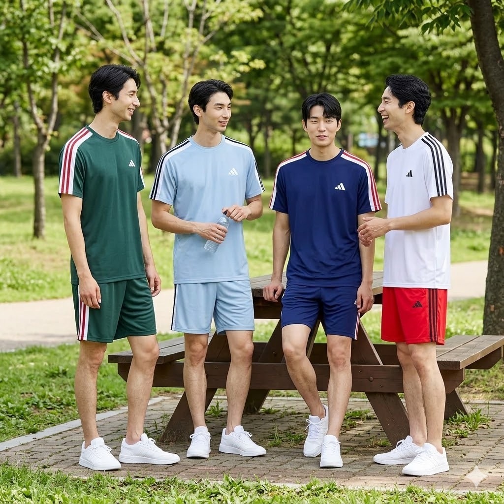 【預購】ADIDAS 3-Stripes H040751 男裝短袖T卹