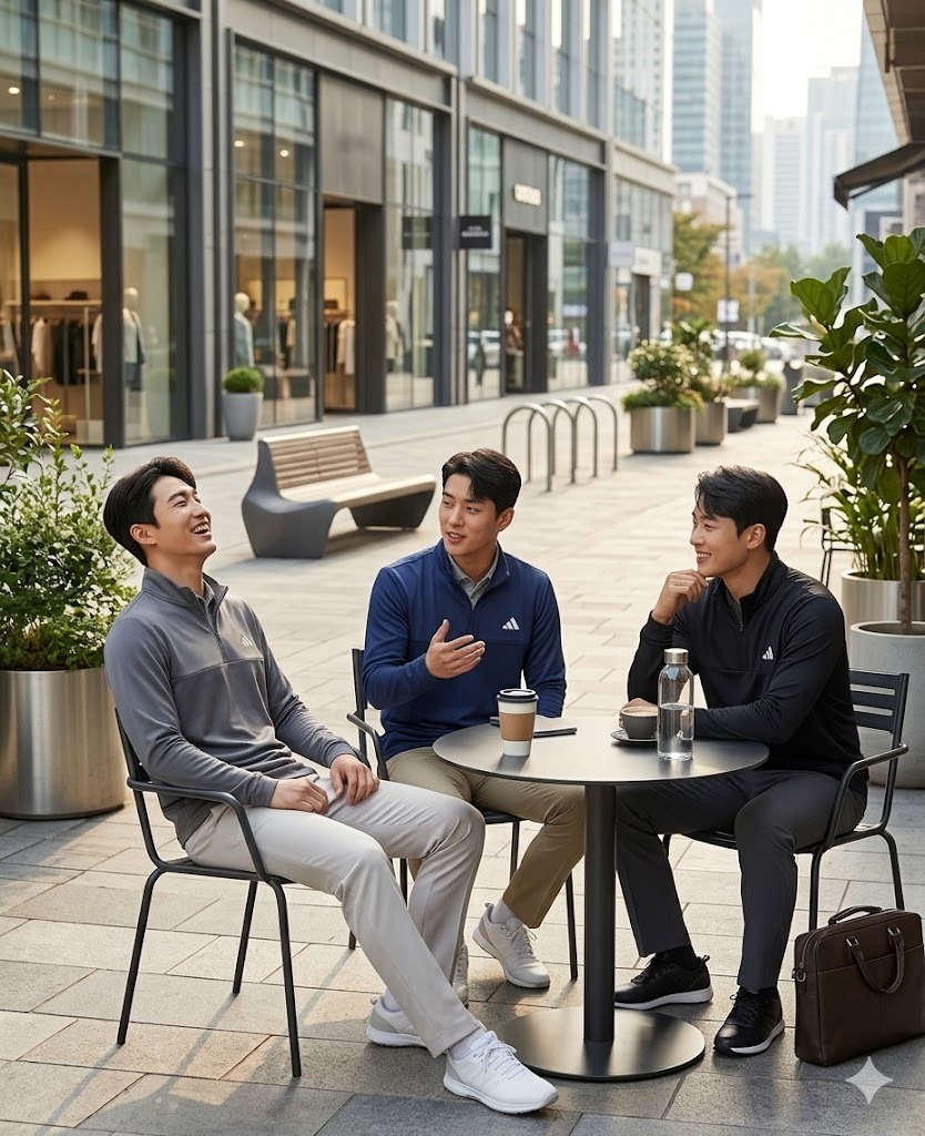 【預購】ADIDAS H040752 男裝半拉鏈長袖上衣