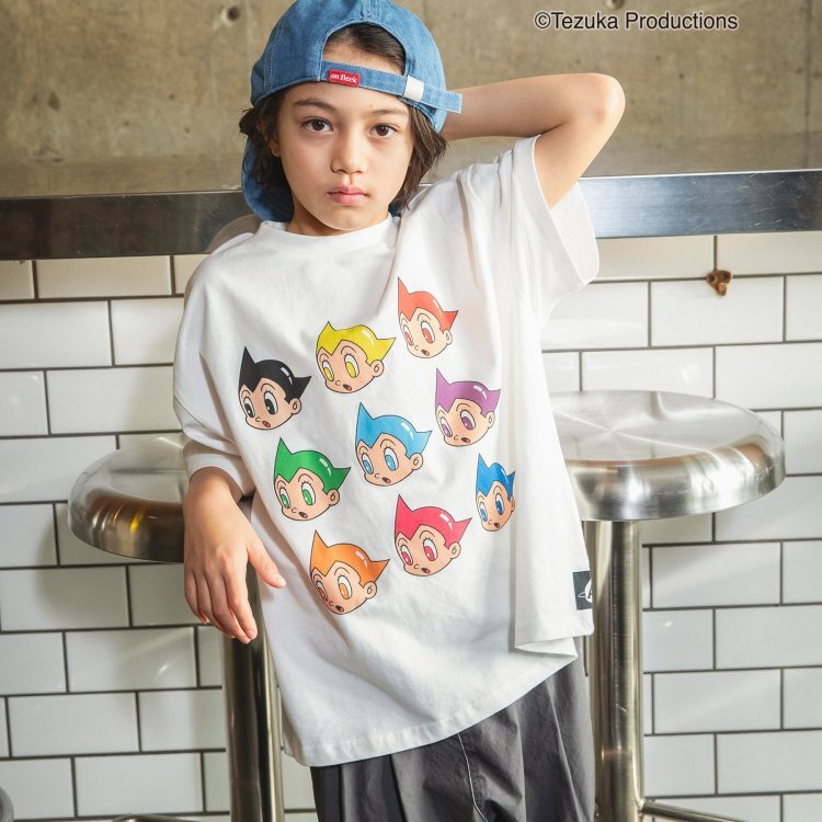 日本 90-160 原子小金剛印花上衣 2色