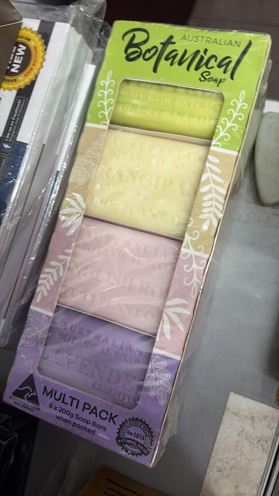 現貨 澳洲 Australian Botanical Soap 純天然植物精油手工皂（彩色）（#920雪）