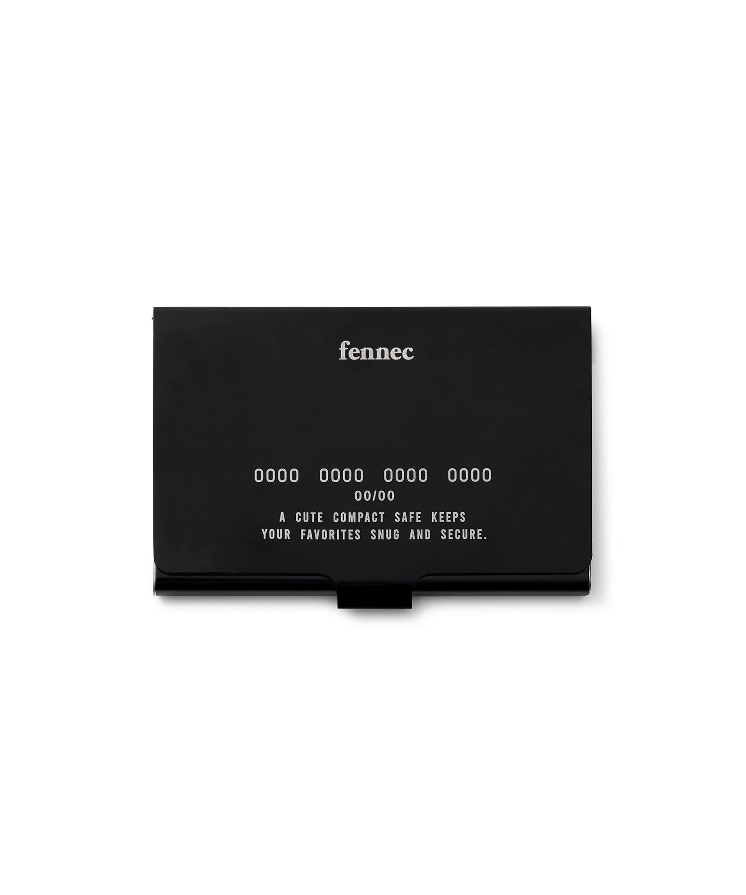 FENNEC 金屬折疊卡夾 黑色 FCSWT23SIF