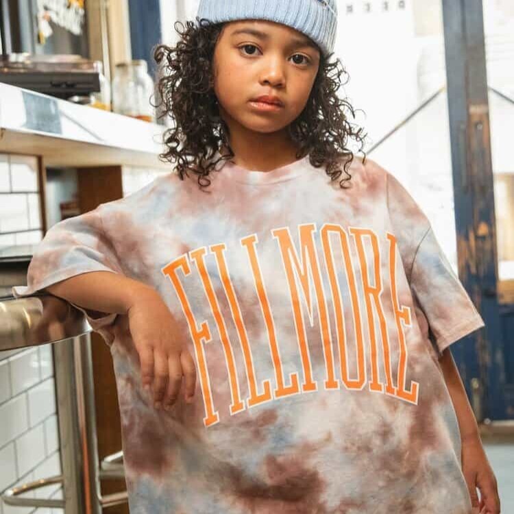 日本 90-160 剪影紮染上衣 2色