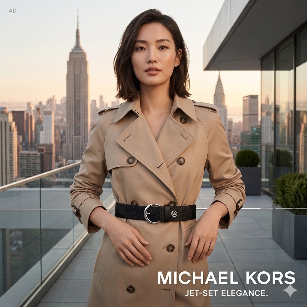 【預購】Michael Kors 38 MM Pebble H040704 皮帶