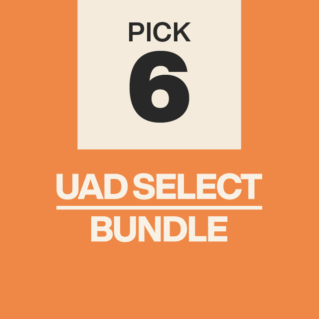 UAD Select 6｜自由選 6 方案