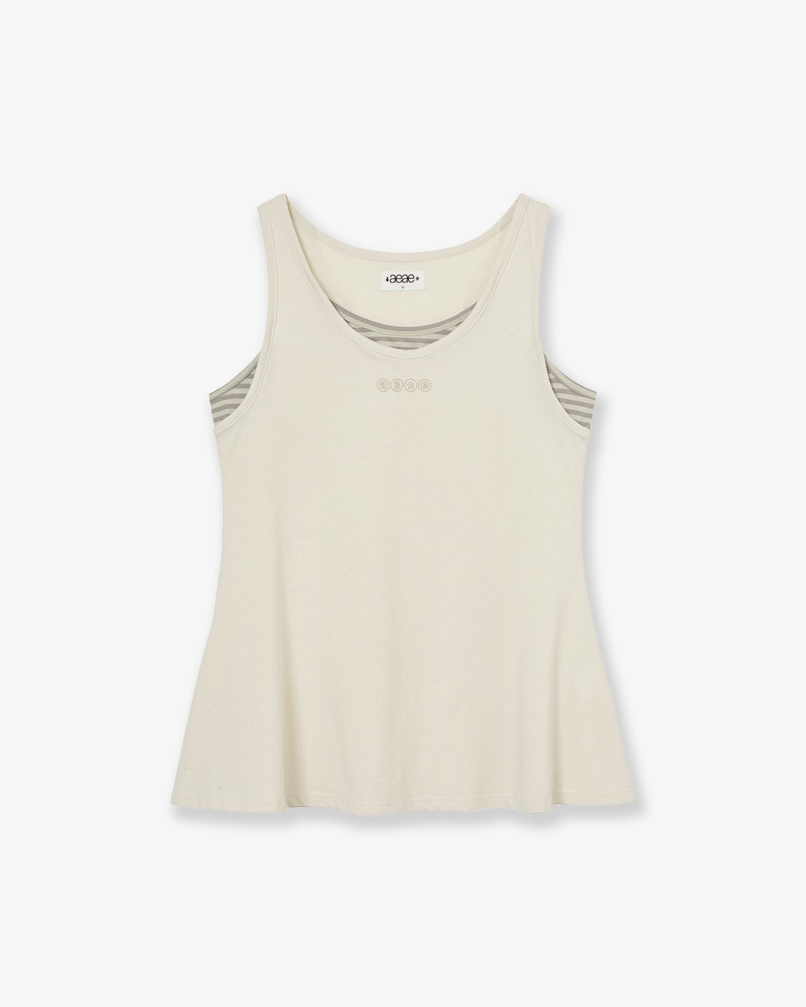 AEAE 條紋疊穿背心 AE46SWSL001IVR