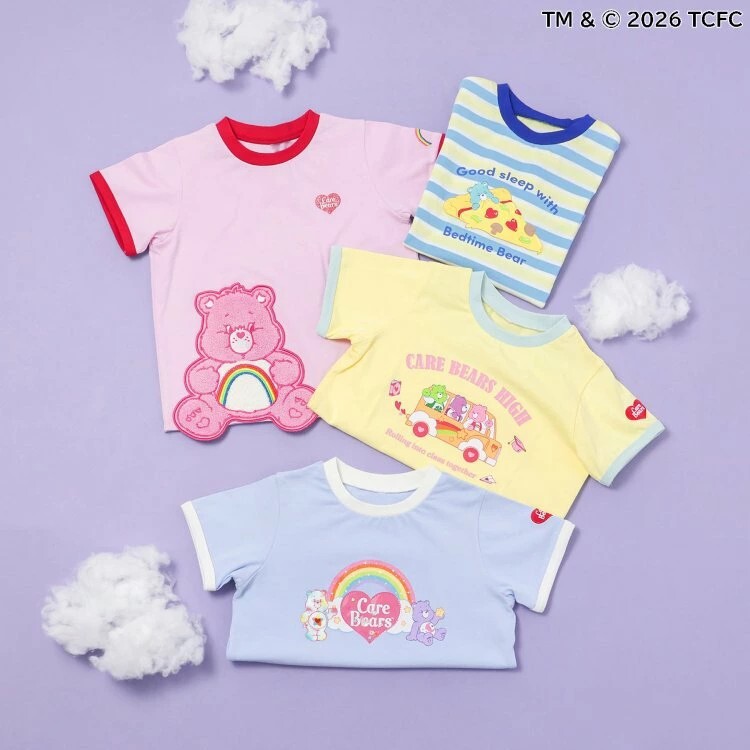 日本 90-140 愛心熊上衣 4色