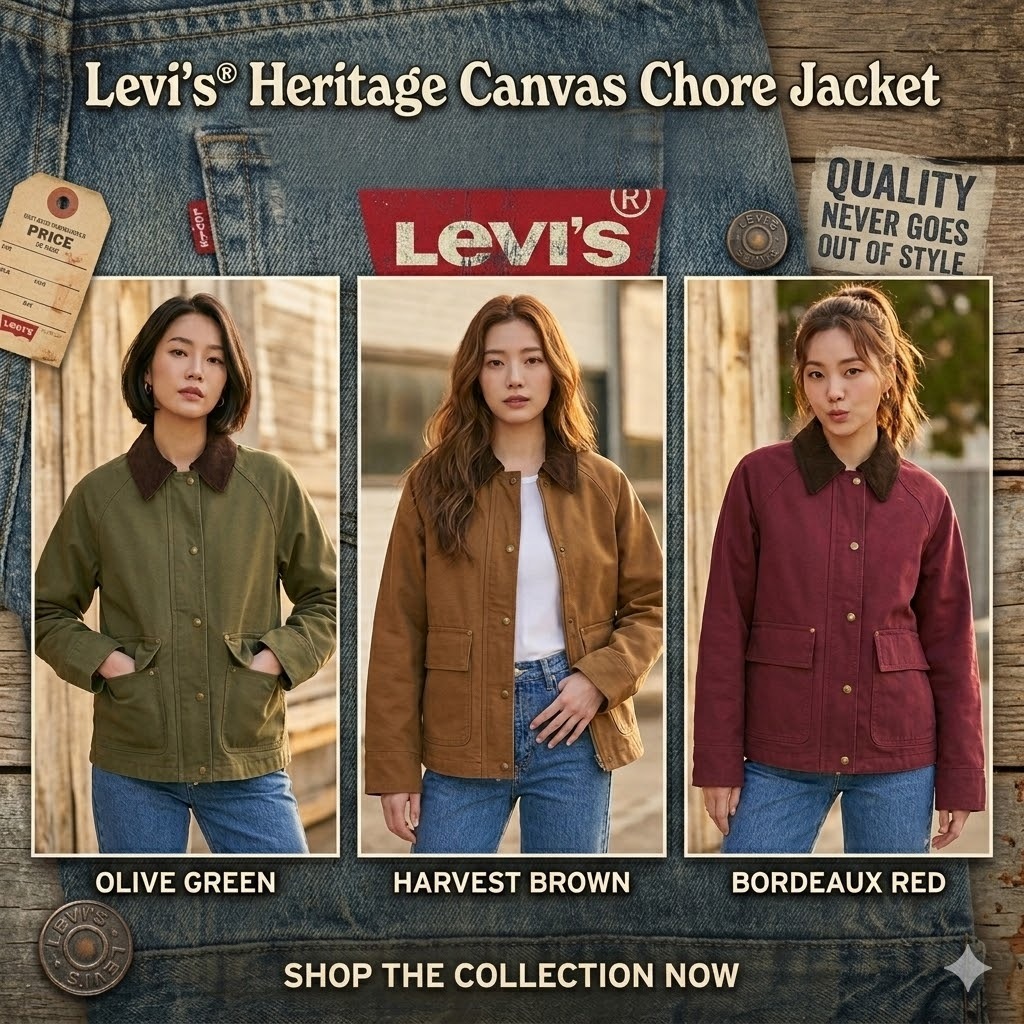 【預購】LEVIS Canvas H040705 女裝外套