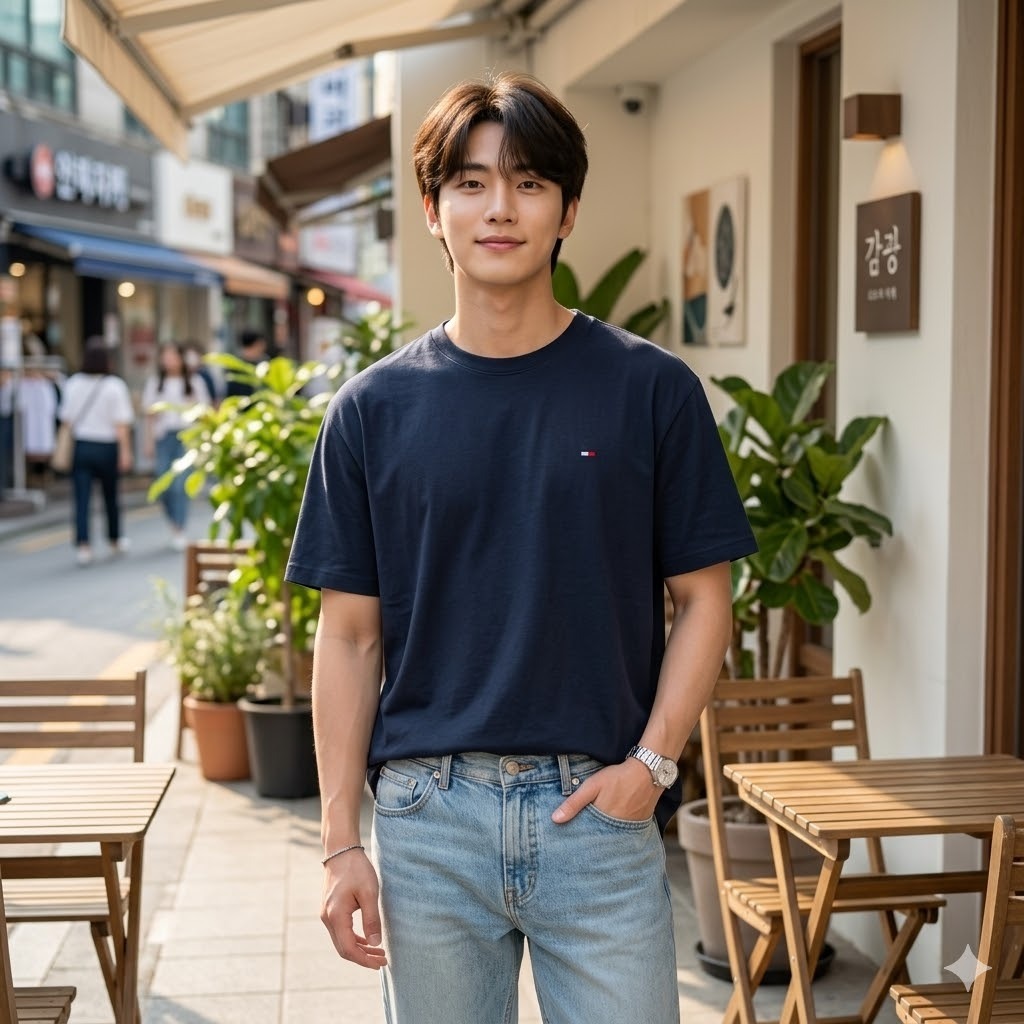 【預購】TOMMY HILFIGER H040757 男裝寬鬆短袖T卹