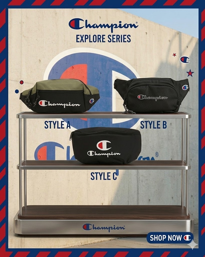 【預購】CHAMPION H040708 腰包系列