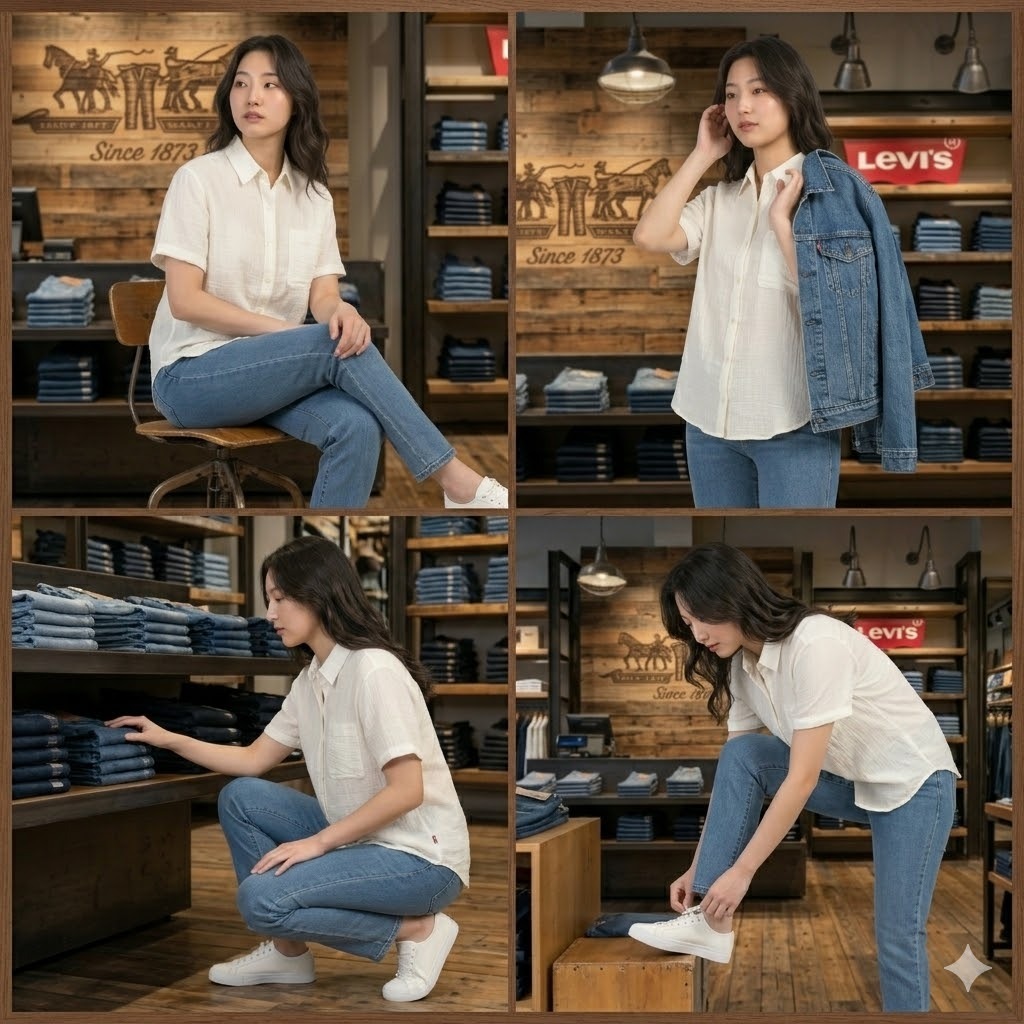【預購】LEVIS Cotton Darlene H0407010 女裝短袖上衣
