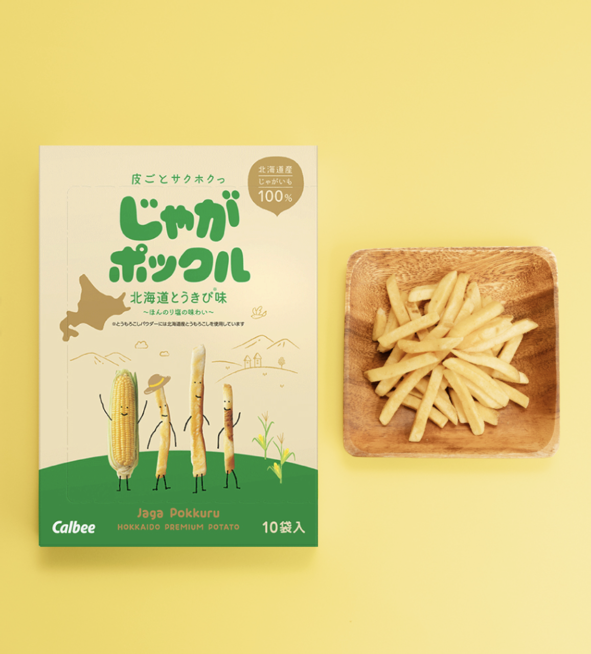 [連線]Calbee 北海道薯條三兄弟 原味/扇貝海鹽口味 限定