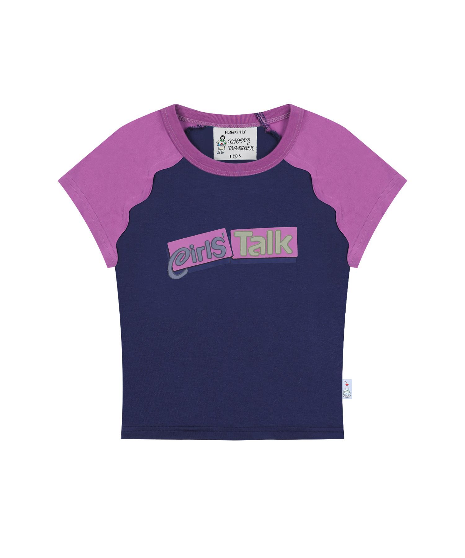 RuNaKi'Hu' Girls Talk 拉克蘭短袖T恤 粉色 WXT056PK