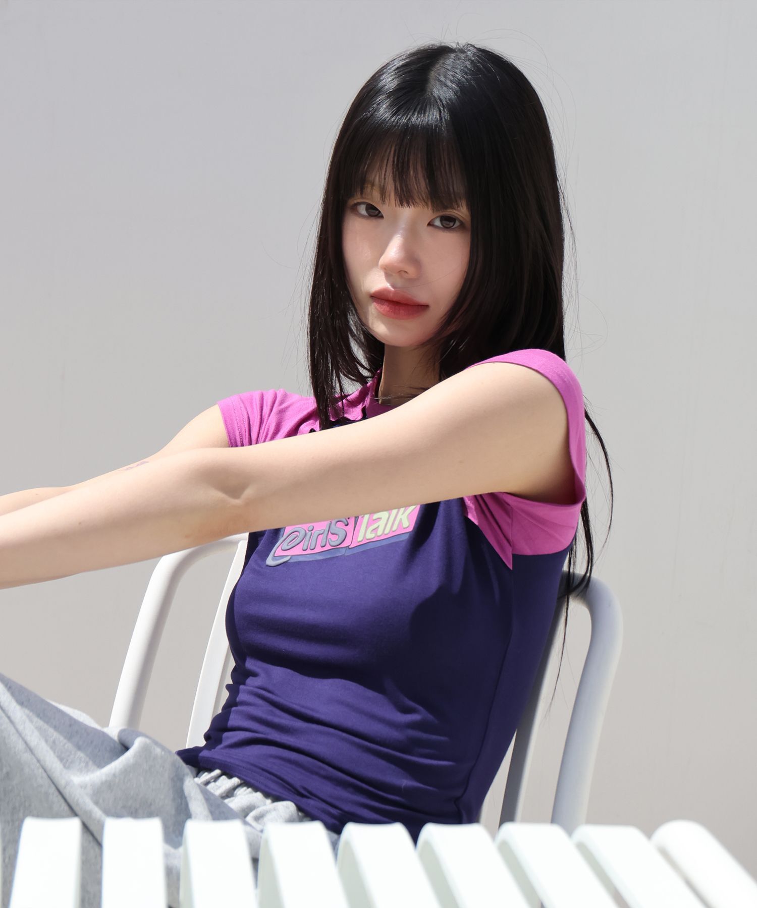 RuNaKi'Hu' Girls Talk 拉克蘭短袖T恤 粉色 WXT056PK