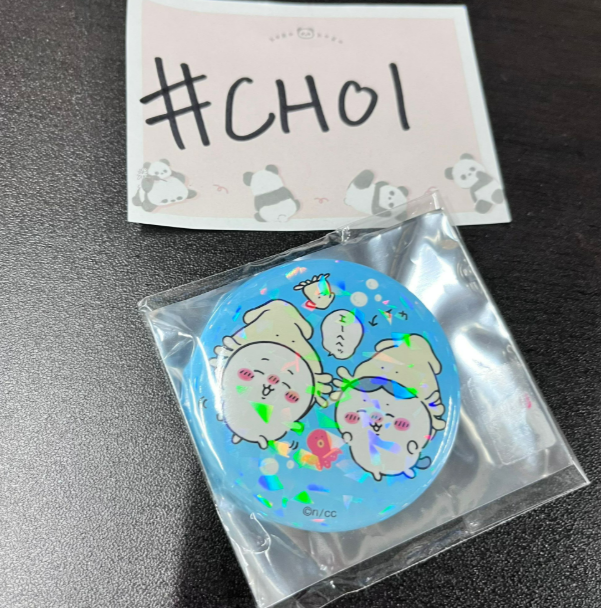 CHIIKAWA  2人 襟章 #CHOI