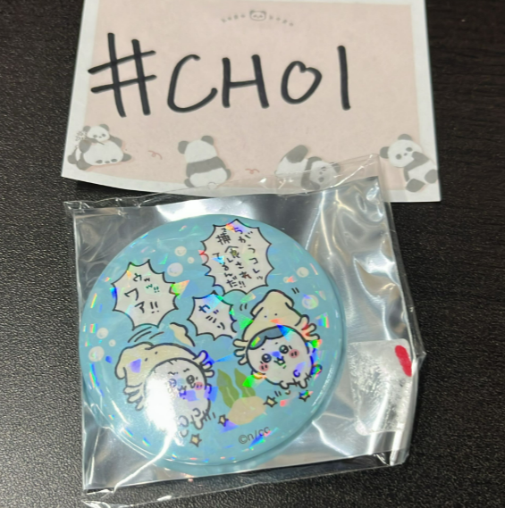 CHIIKAWA  2人 襟章 #CHOI