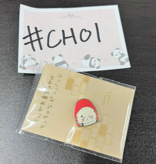 CHIIKAWA  海獺  襟章 #CHOI