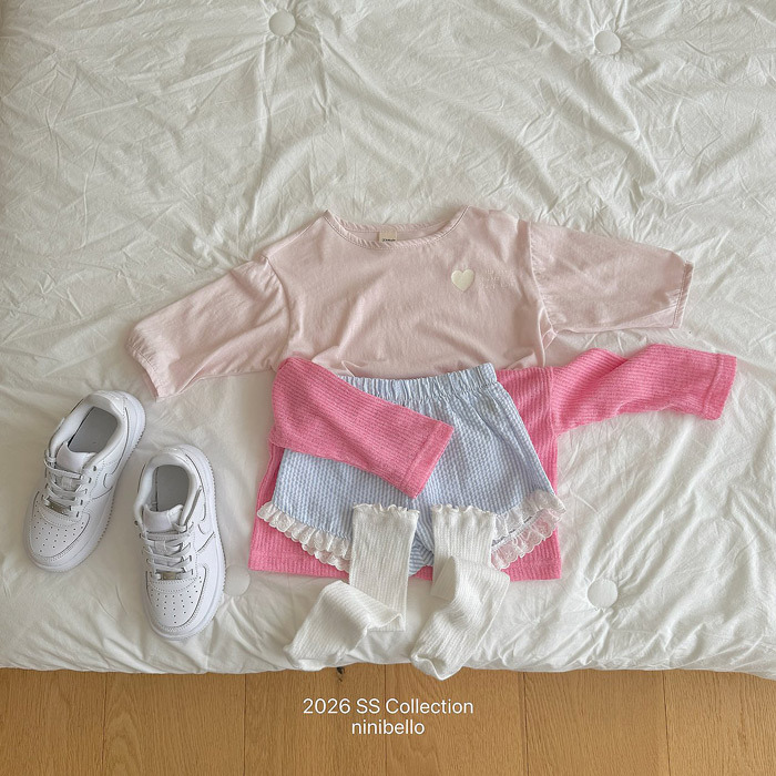 正韓夏NINIBELLO 三色愛心防曬長袖上衣