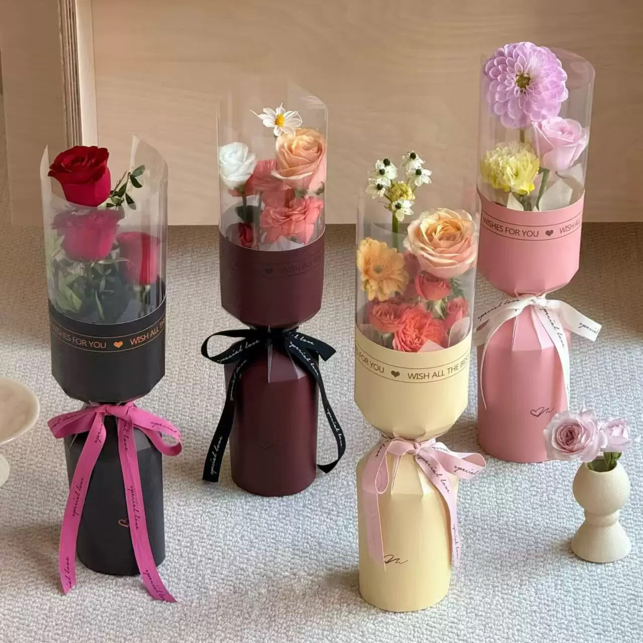 透明防水單支包花神器（定型片）