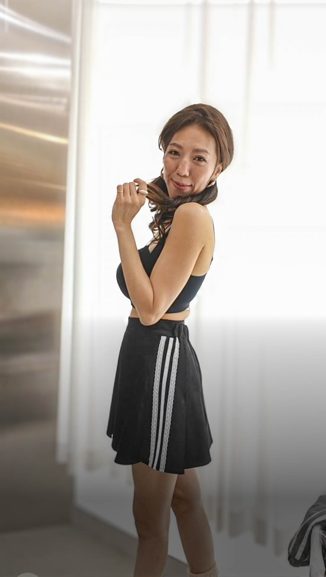 🎈K8771  ▶️素面短褲裙 👉W:68-82cm H:92cm L:36cm