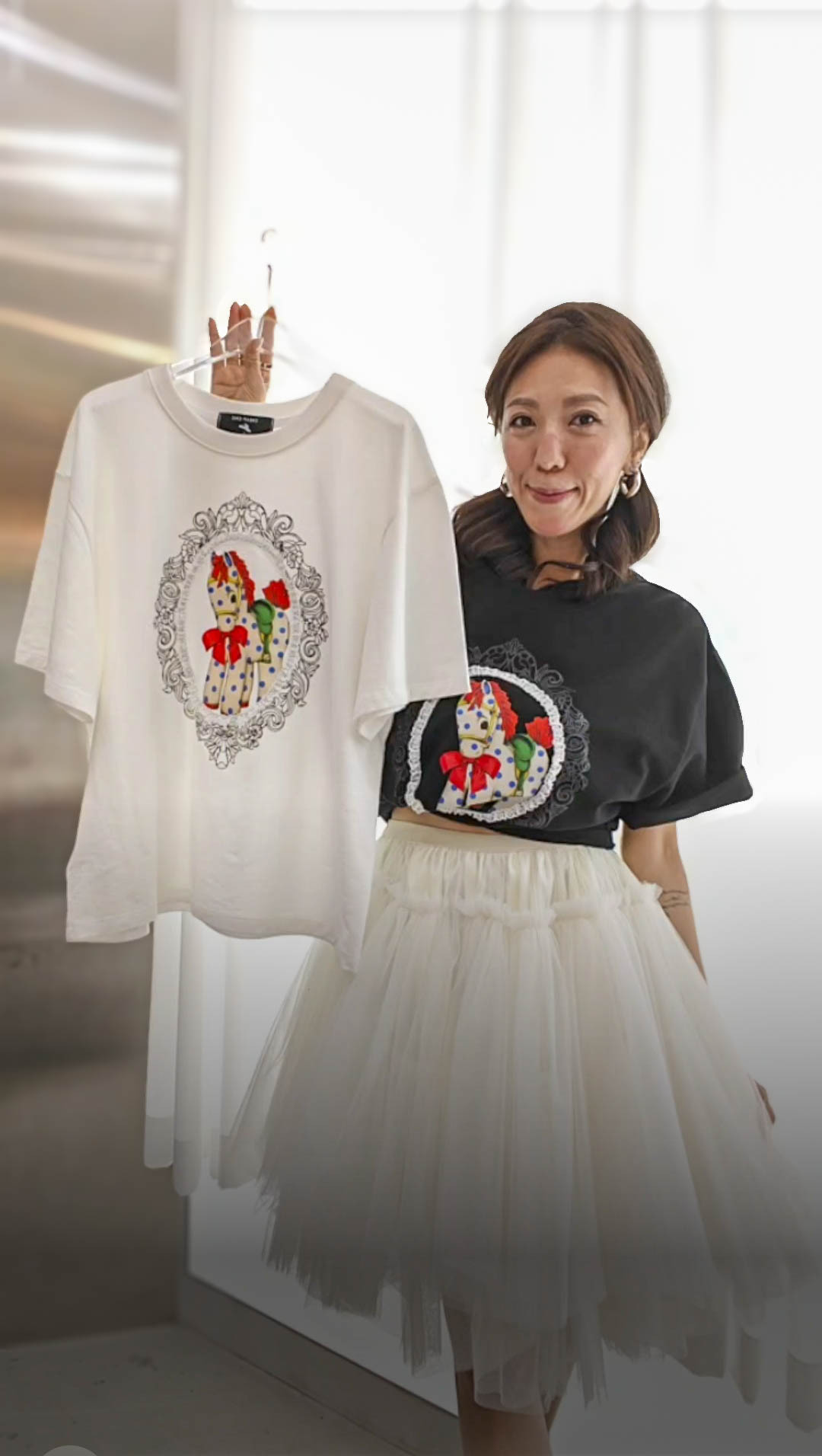 🎈K8756  ▶️馬兒T恤 👉B:110cm L:62cm