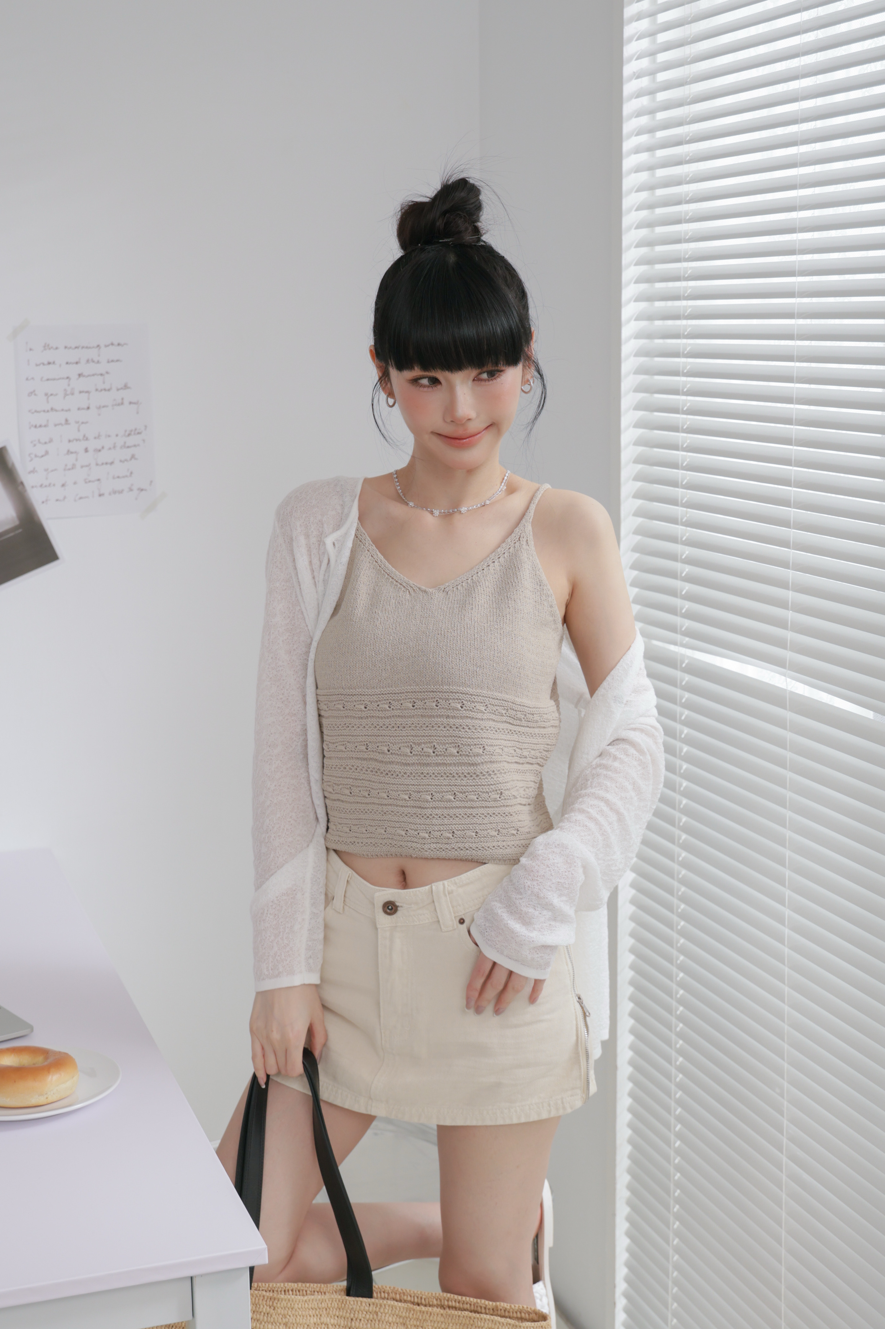 辣辣的側拉鍊褲裙 P20