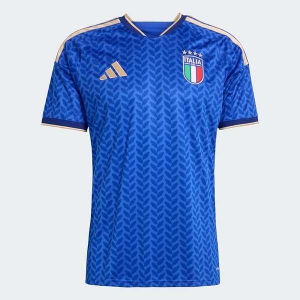 Adidas 愛迪達 Figc H Jsy JL6937 男 足球衣 世界盃 義大利 主場復刻版球衣 藍