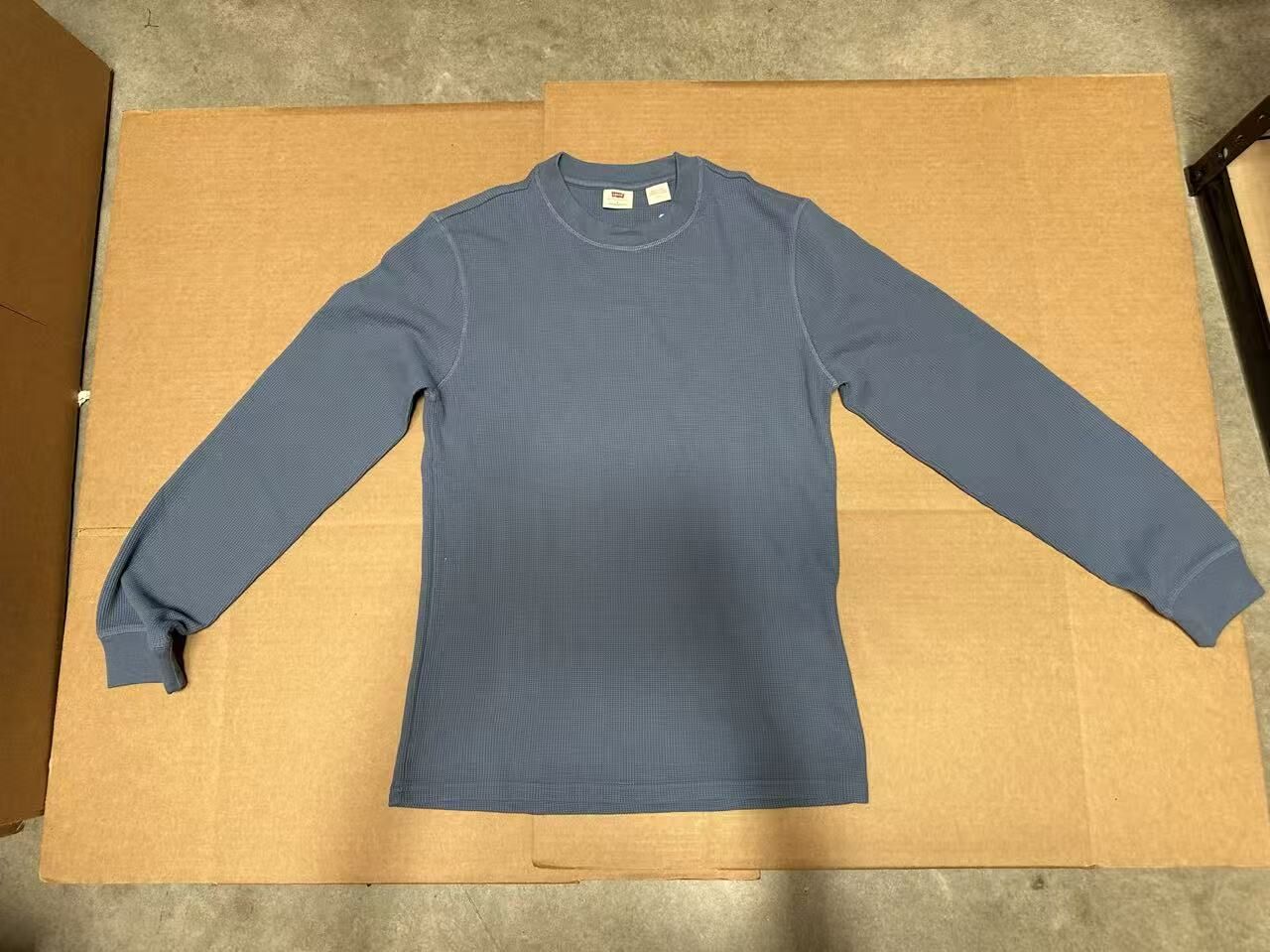 【預購】H040858  Levi's 男裝華夫格長袖