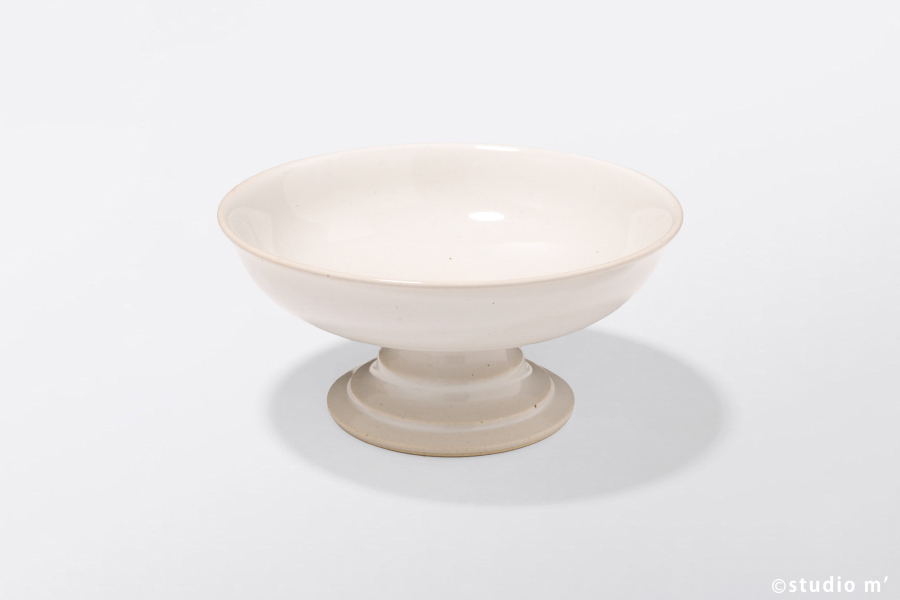 STUDIO M' - Epurer洗鍊高台皿 / M / 白