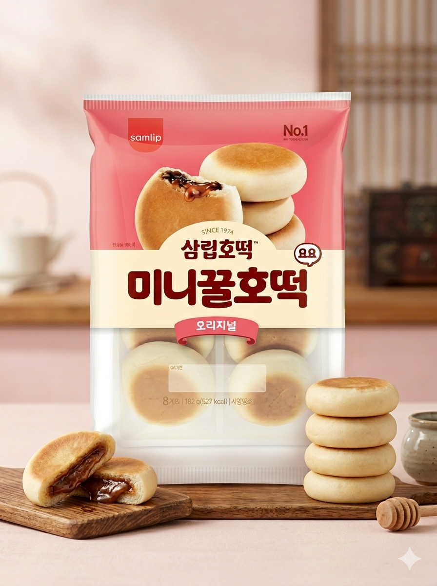 【 4/14收單 】Samlip 迷你蜂蜜糖餅 192g