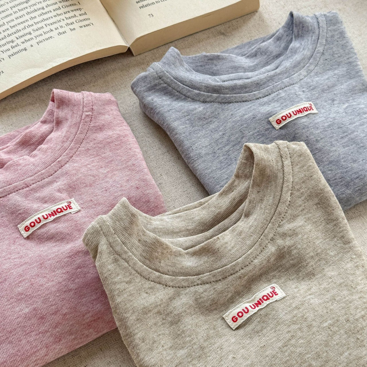 布標簡約上衣+夏季花苞碎花短褲ꕀꕀꕀ 可以拆買上衣+ 褲子