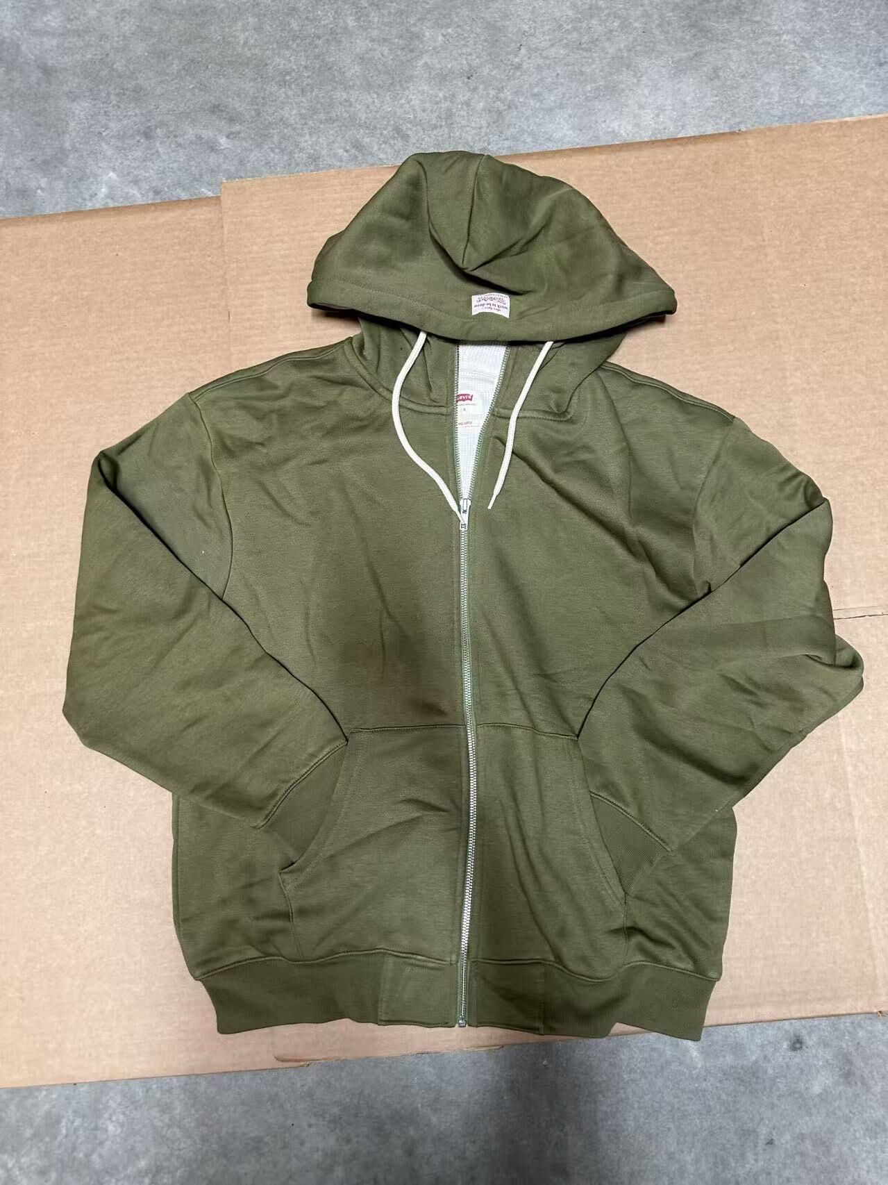 【預購】H040870 Levi's 男裝經典拉鍊連帽外套