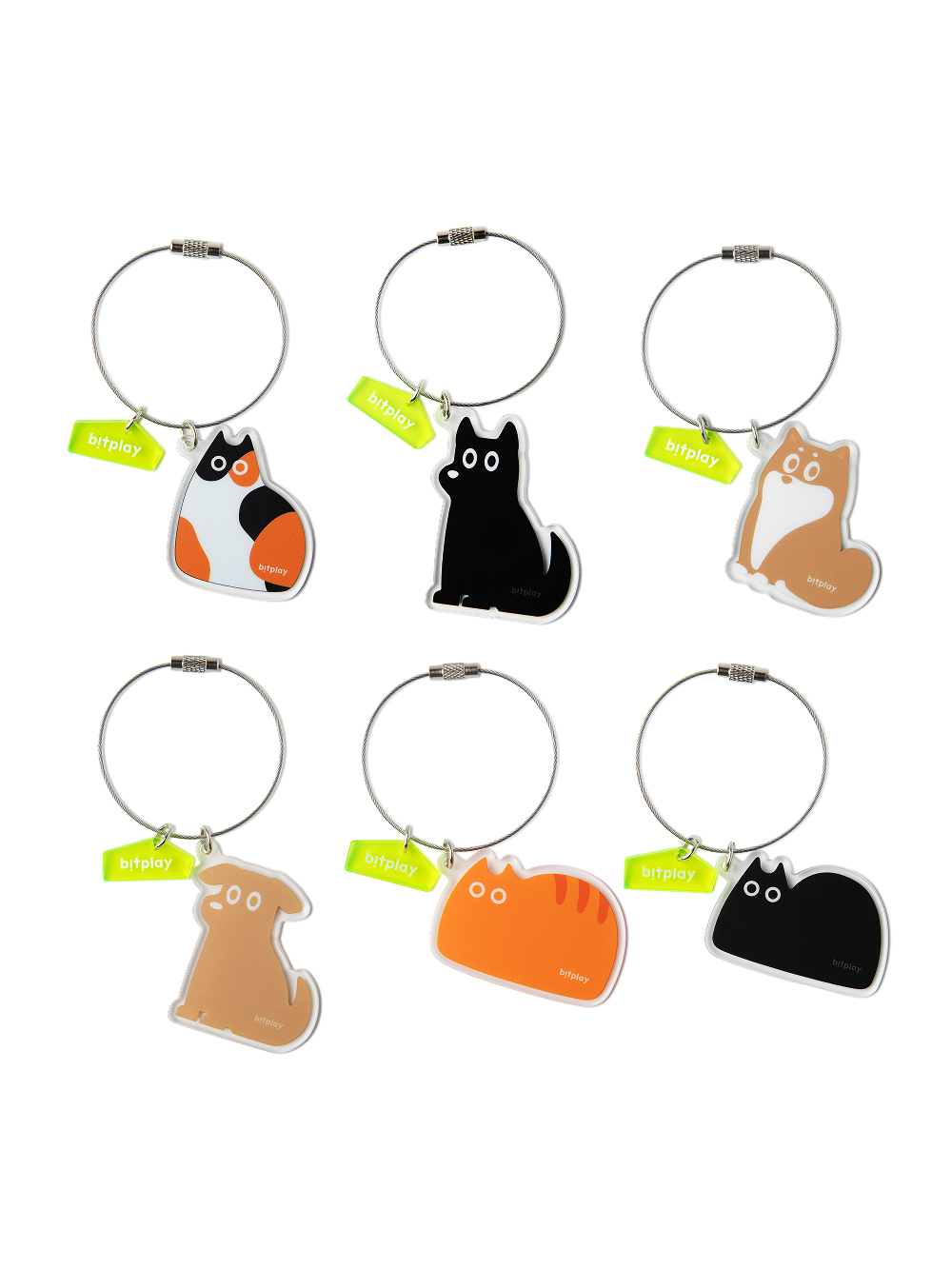 bitplay｜Wire Keychain Charm