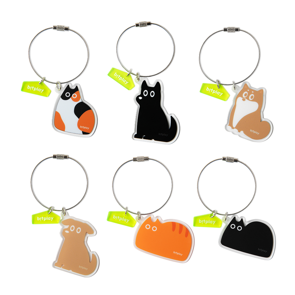 bitplay｜Wire Keychain Charm