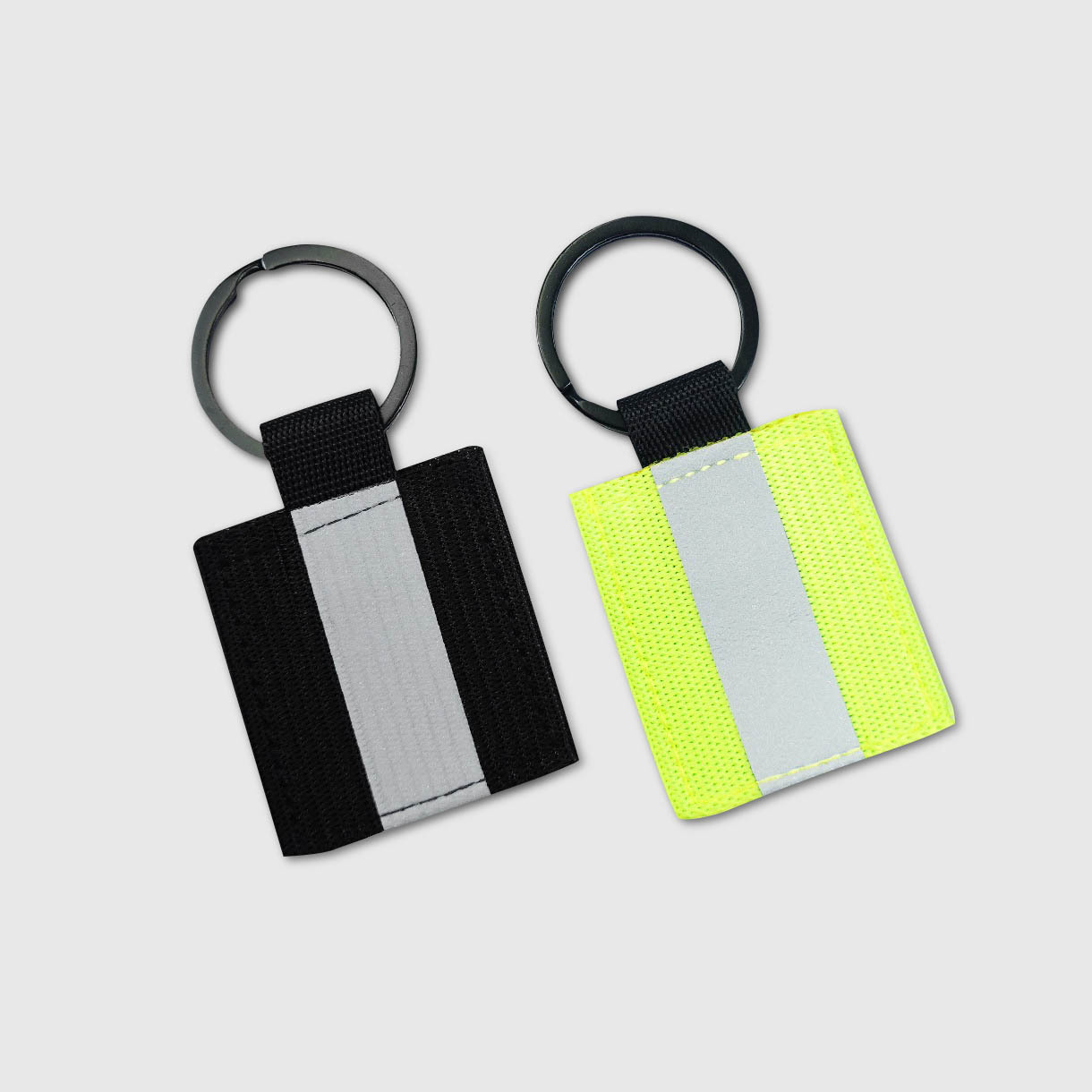 反光織帶警示掛扣｜反光掛扣 反光鑰匙扣掛件 反光飄帶