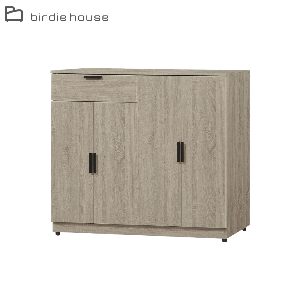 柏蒂家居-蓋伊4尺四門一抽收納鞋櫃