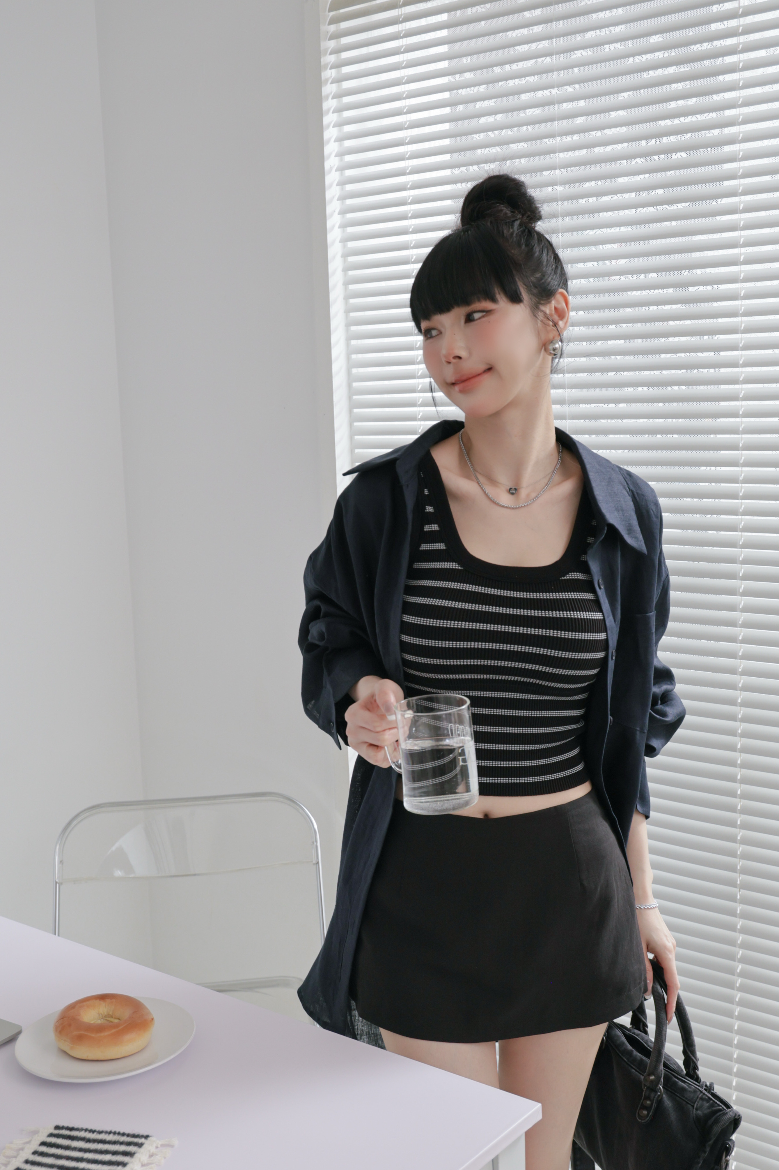 螺紋U領條紋BRATOP P39