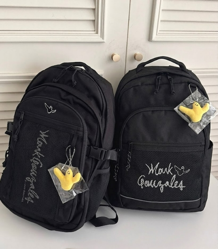 🇰🇷韓國Mark Gonzales 小飛人後背包＋贈小天使吊飾
