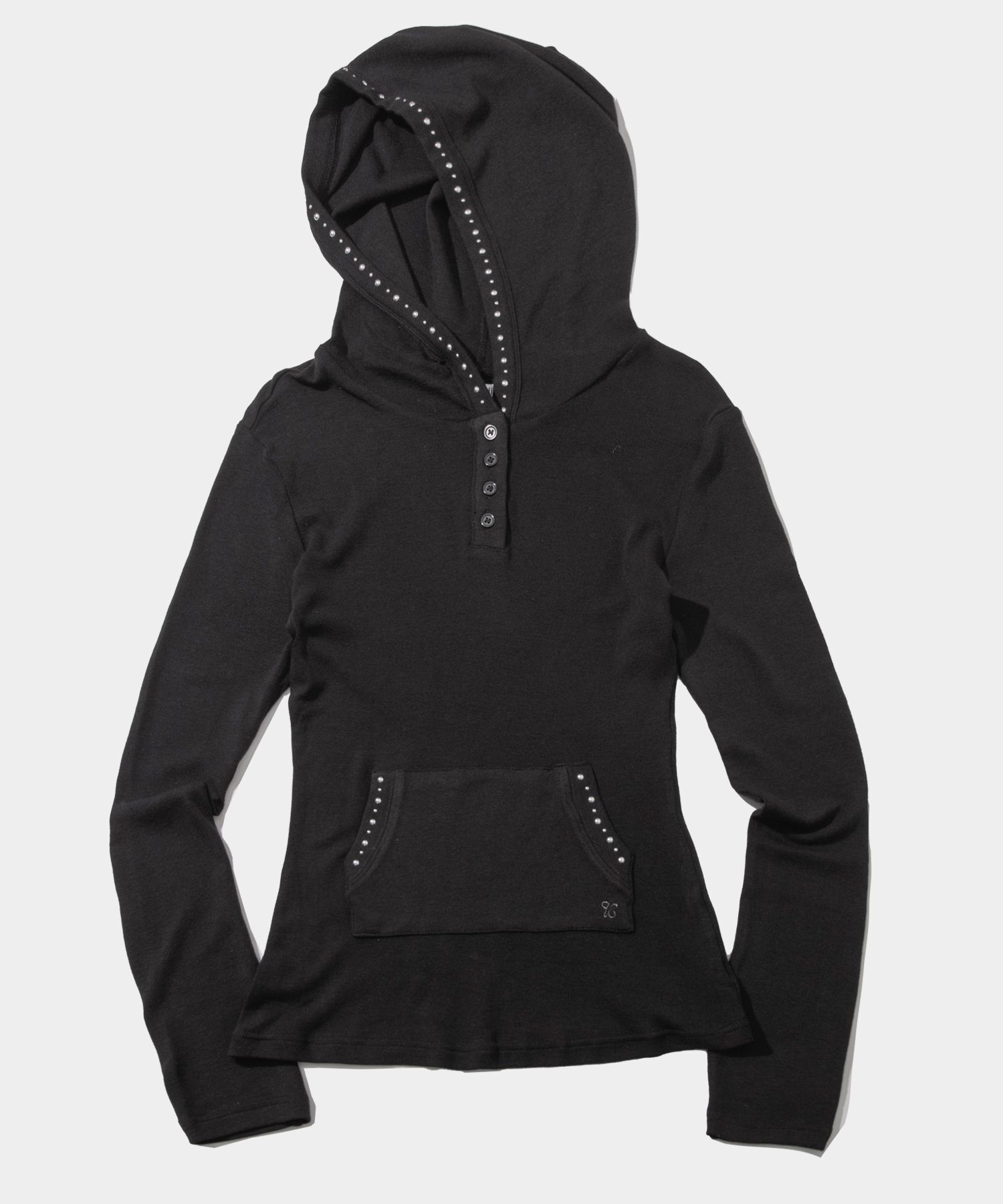 PLACE STUDIO 修身雙排扣疊穿連帽長袖上衣 25F777983-4500