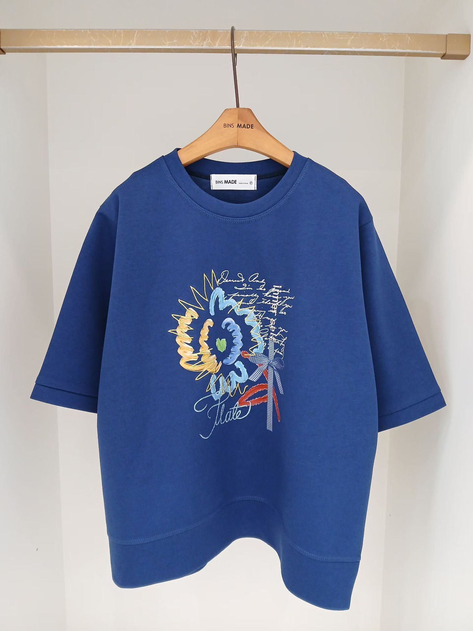 韓國高質花圖案top~157A