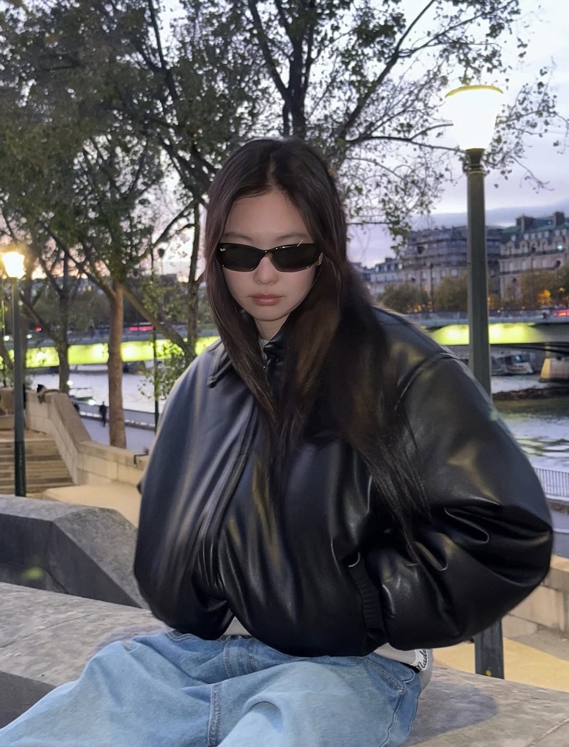 Jennie同款🖤Ray Ban Daddy-O 橢圓膠框太陽眼鏡