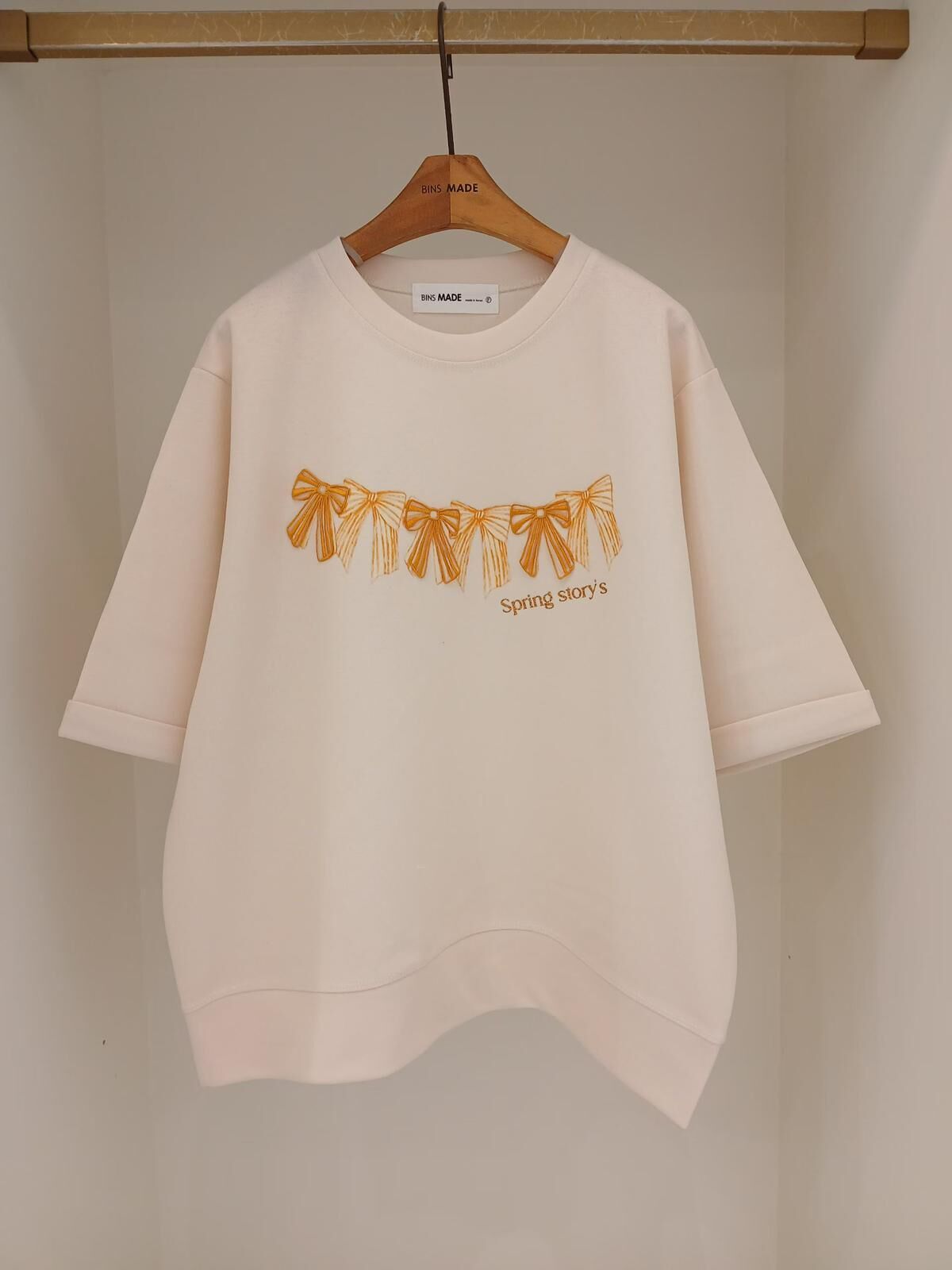 韓國高質蝴蝶圖案top~157B