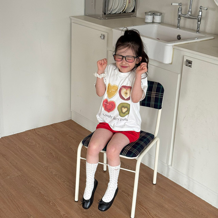 正韓夏NINIBELLO 親子裝_兩色甜點/水果上衣