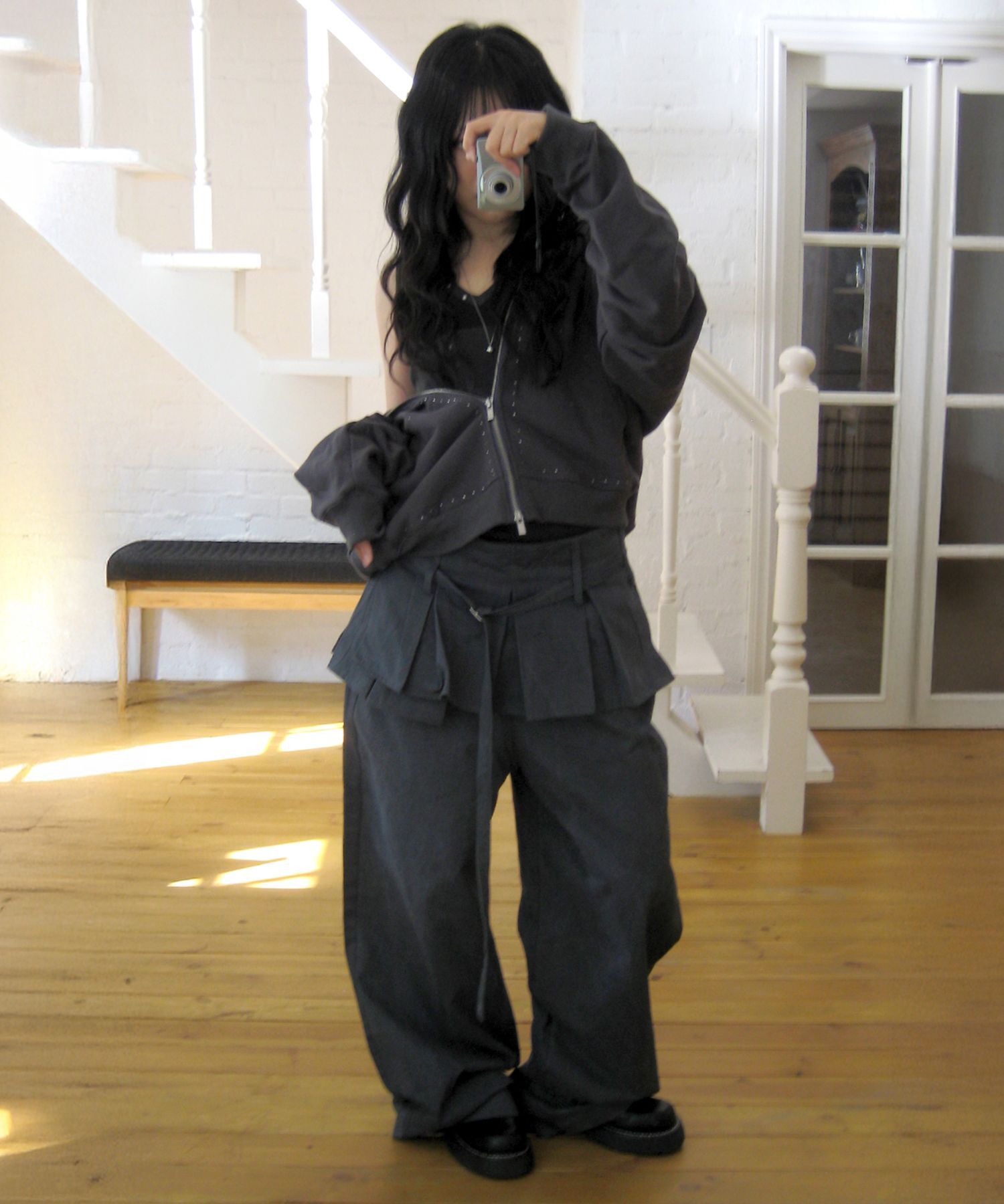 PLACE STUDIO 百褶裙層次闊腿褲 25F7771036-4600